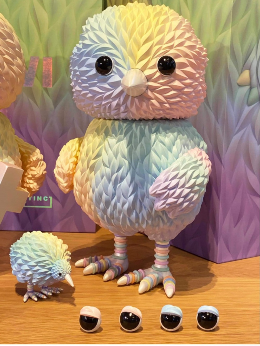 2021 KIWI and Wiki BBT Exhibition x Instinctoy  Limited Edition.